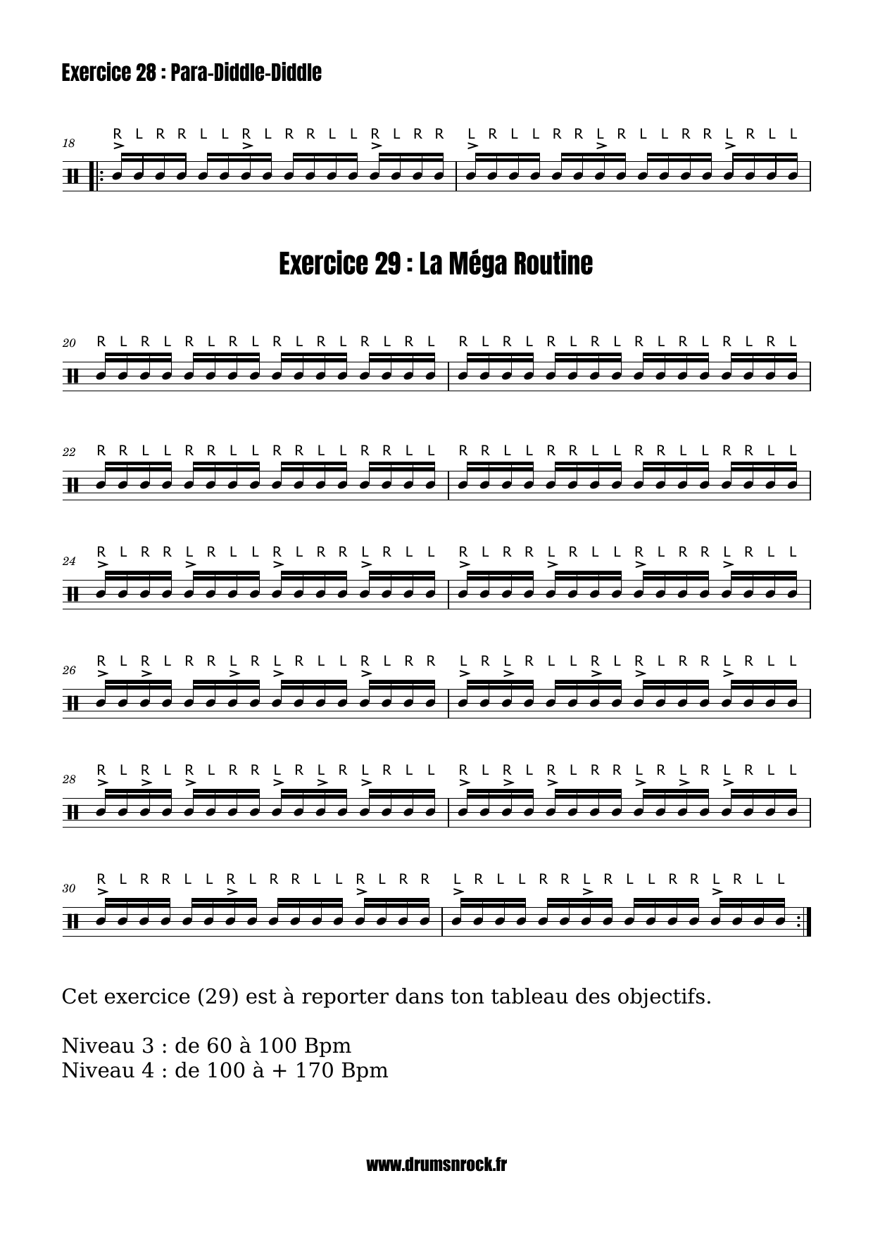 Méga Routine du livret